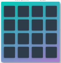 16-Square Card Flop